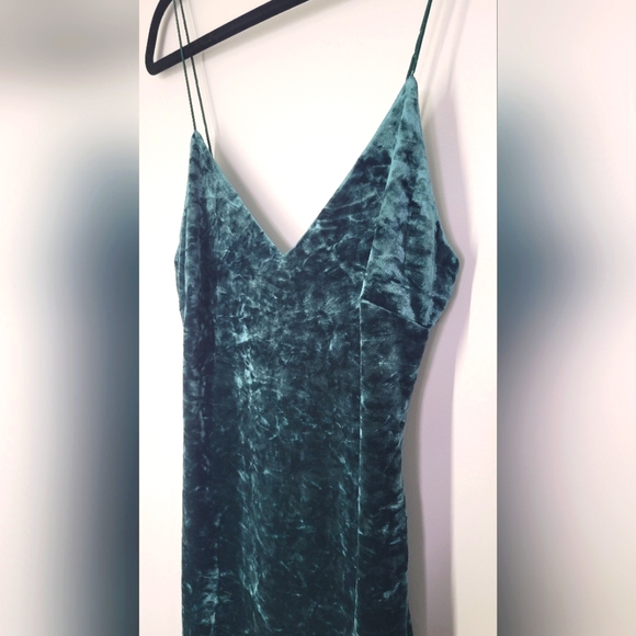 Velvet Midi Dress - Picture 2 of 2